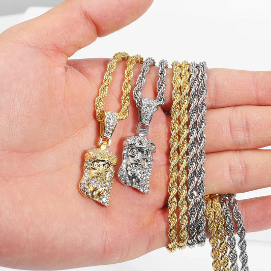 Jesus Christ Piece Head Face Pendant for Me