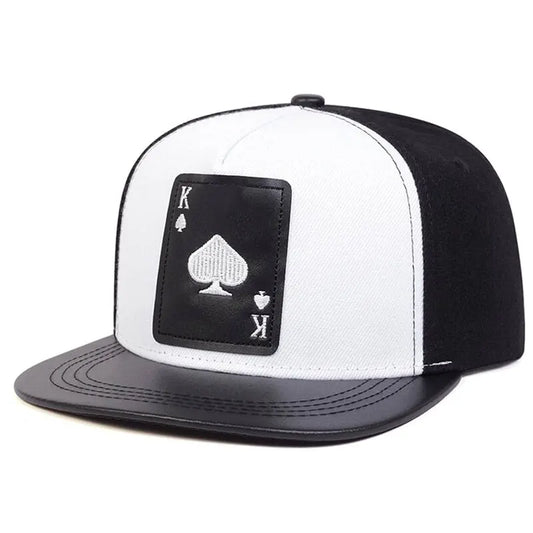 PU Leather Hip-Hop Baseball Cap