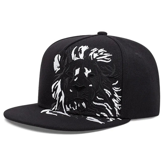 New Lion Embroidered Baseball Cap