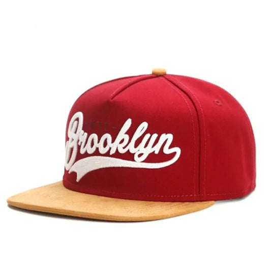 Unisex Brooklyn Embroidered Hip-Hop Hat