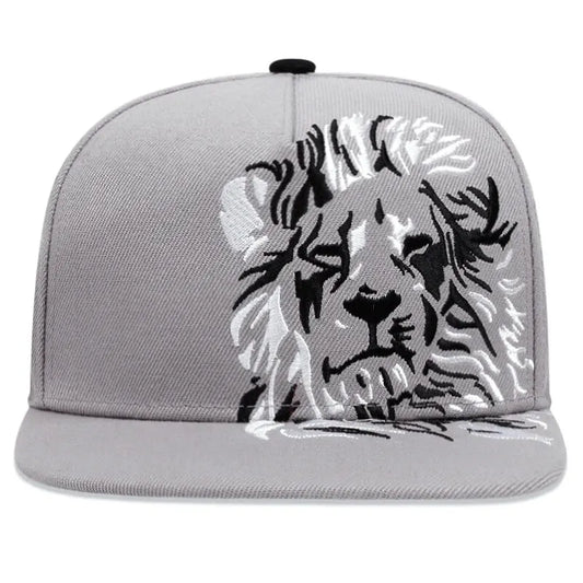 New Lion Embroidered Baseball Cap